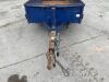 Blue Twin Axle Plat Trailer c/w Ramp - 8