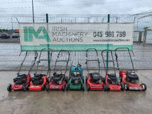 UNRESERVED 7 x Petrol Lawnmowers