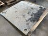 UNRESERVED 2 x 4FT Steel Road Plates