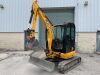 2017 JCB 8025ZTS Zero Tail 3T Excavator - 2