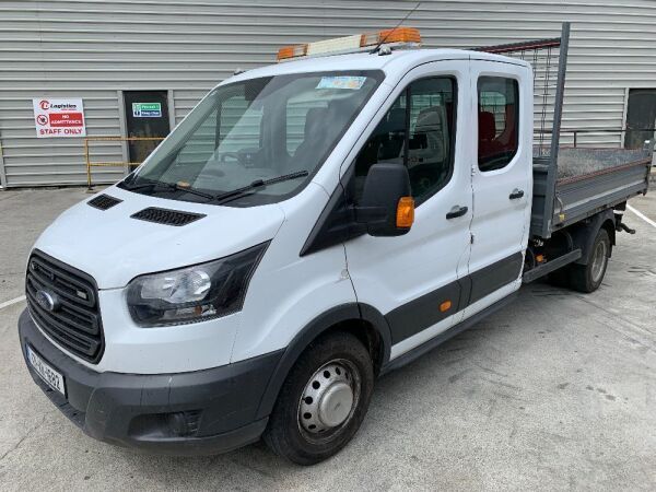 2017 Ford Transit Crew Cab Dropside Tipper