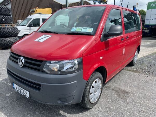 UNRESERVED 2011 Volkswagen Transporter Shuttle SWB 102BHP 5SP 9S 5DR