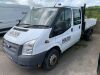 UNRESERVED 2013 Ford Transit T350L Crew Cab 3.5T Tipper