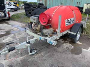 UNRESERVED Western Fast Tow Diesel Power Washer