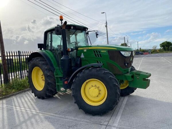 2016 John Deere 6155M 4WD Tractor c/w Front Weight