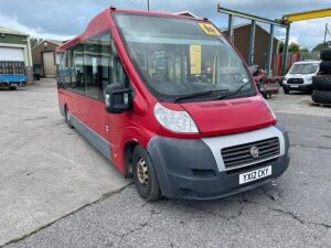 UNRESERVED 2012 Fiat Ducato 40 Maxi Mini Bus