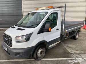 UNRESERVED 2017 Ford Transit Base 2.0 105PS RWD 3.5T Twin Wheel Single Cab Tipper