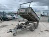 UNRESERVED Ifor Williams TT85G 8x5 Dropside Tipper Trailer