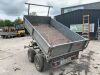 UNRESERVED Ifor Williams TT85G 8x5 Dropside Tipper Trailer - 3