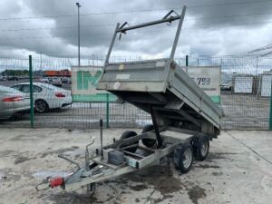 UNRESERVED Dooley Twin Axle Fast Tow Dropside Tipper Trailer