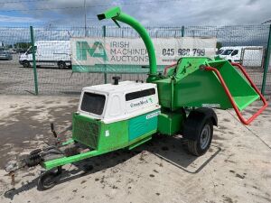 UNRESERVED 2005 Greenmech ECM 150-35 Fast Tow Diesel Wood Chipper