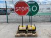 PIKE Robosign Stop & Go Units c/w Contoller & Charger