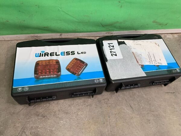 UNRESERVED 2 x Wireless Trailer Lights