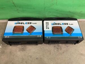 UNRESERVED 2 x Wireless Trailer Lights