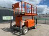 2018 Snorkel S3970RT Rough Terrain Diesel Scissors Lift c/w Jack Legs (Height 13.8M) - 3