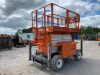 2018 Snorkel S3970RT Rough Terrain Diesel Scissors Lift c/w Jack Legs (Height 13.8M) - 7