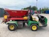 John Deere Pro Gator 2030 Diesel ATV c/w 2005 Tycrop Pro Pass 180 Top Dresser - 6