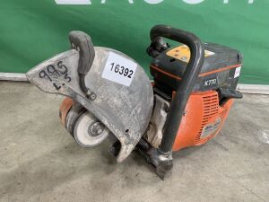 UNRESERVED Husqvarna K770 Petrol Consaw