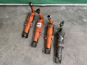 UNRESERVED 4 x Aerarc PL9 Pneumatic Breakers