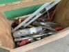 Wooden Tool Box c/w Carpentry Tools - 2