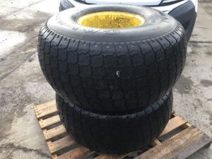 Set Of Rear Turf Tyres To Suit John Deere 30HP Compact Tractor