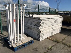 12 x Sections Of Reuse A Wall Incl Stands & Joiners