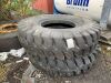 2 x UNUSED BKT Rock Grip Tyres 18.00 - 33 To Suit Fantuzzi Reach Stacker - 2