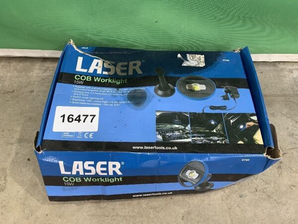 Laser Cob Worklight With Charger