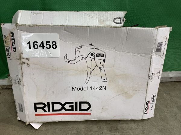 UNRESERVED Ridgid 1442N Pipe Slicer