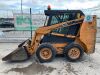 2008 Case 420 Skidsteer c/w Bucket & Hydraulic Connections - 3