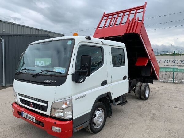 2007 Mitsubishi Canter 3C13EW 3.5T Crew Cab Tipper