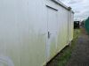 UNRESERVED 30FT x 10FT Site Office c/w Jack Legs - 4