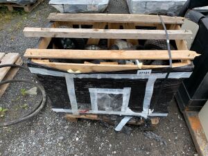 Large Crate Of 4.10 x 3.50 x 4 Tyres & Rims