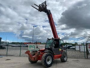 2011 Manitou MT1235ST Teleporter c/w Jack Legs & Forks