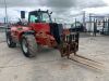 2011 Manitou MT1235ST Teleporter c/w Jack Legs & Forks - 7