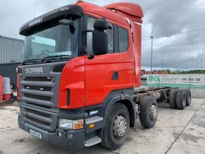 2005 Scania R420 8x2 Chassis Cab