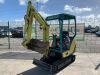 UNRESERVED 2007 Yanmar SV15 Mini Excavator c/w 3 x Buckets - 2