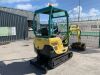 UNRESERVED 2007 Yanmar SV15 Mini Excavator c/w 3 x Buckets - 10