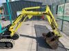 UNRESERVED 2007 Yanmar SV15 Mini Excavator c/w 3 x Buckets - 18