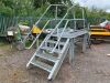 Double Access Steel Stairs Platform - 2