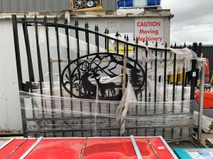 UNRESERVED 20FT Bi Parting Gates (Damaged)