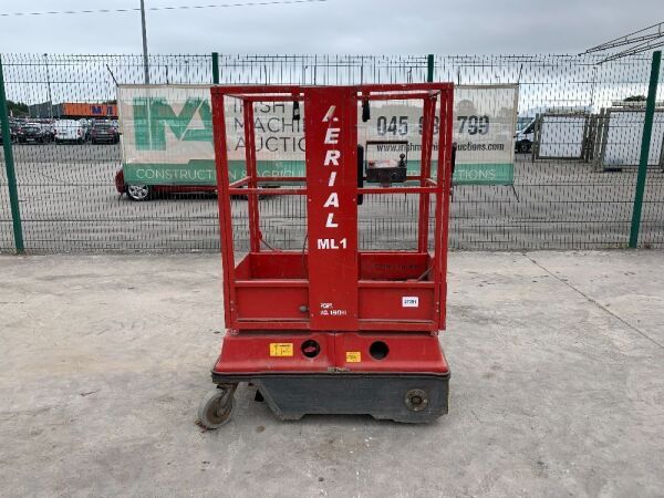 2007 Bravi LUI Mini Electric 4.9M Platform Lift