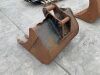 3FT Digging Bucket (60mm Pins) - 4