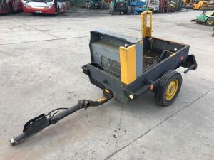 Single Axle Atlas Copco Air Compressor Shell