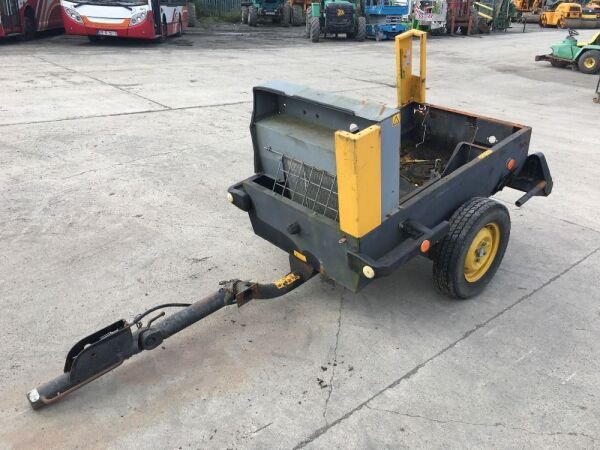 Single Axle Atlas Copco Air Compressor Shell