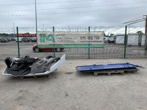 UNRESERVED Pallet Of Assoreted Truck Parts -Side Skirts, Arches & Steps