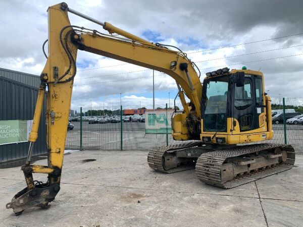 2017 Komatsu PC138US-11 Zero Tail Excavator - 10% Buyer Premium + VAT