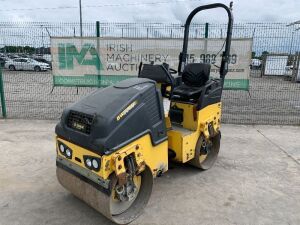 UNRESERVED 2017 Bomag BW90AD-5 Twin Drum Roller -10% Buyer Premium + VAT