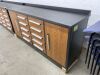 NEW/UNUSED 2020 Steelman 7FT Workbench c/w 10 x Drawers,2 x Cabinets & Anti Slip Liners - 2