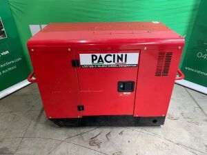 2014 Pacini LDG12S-3 12.5KVA Silent Diesel Generator